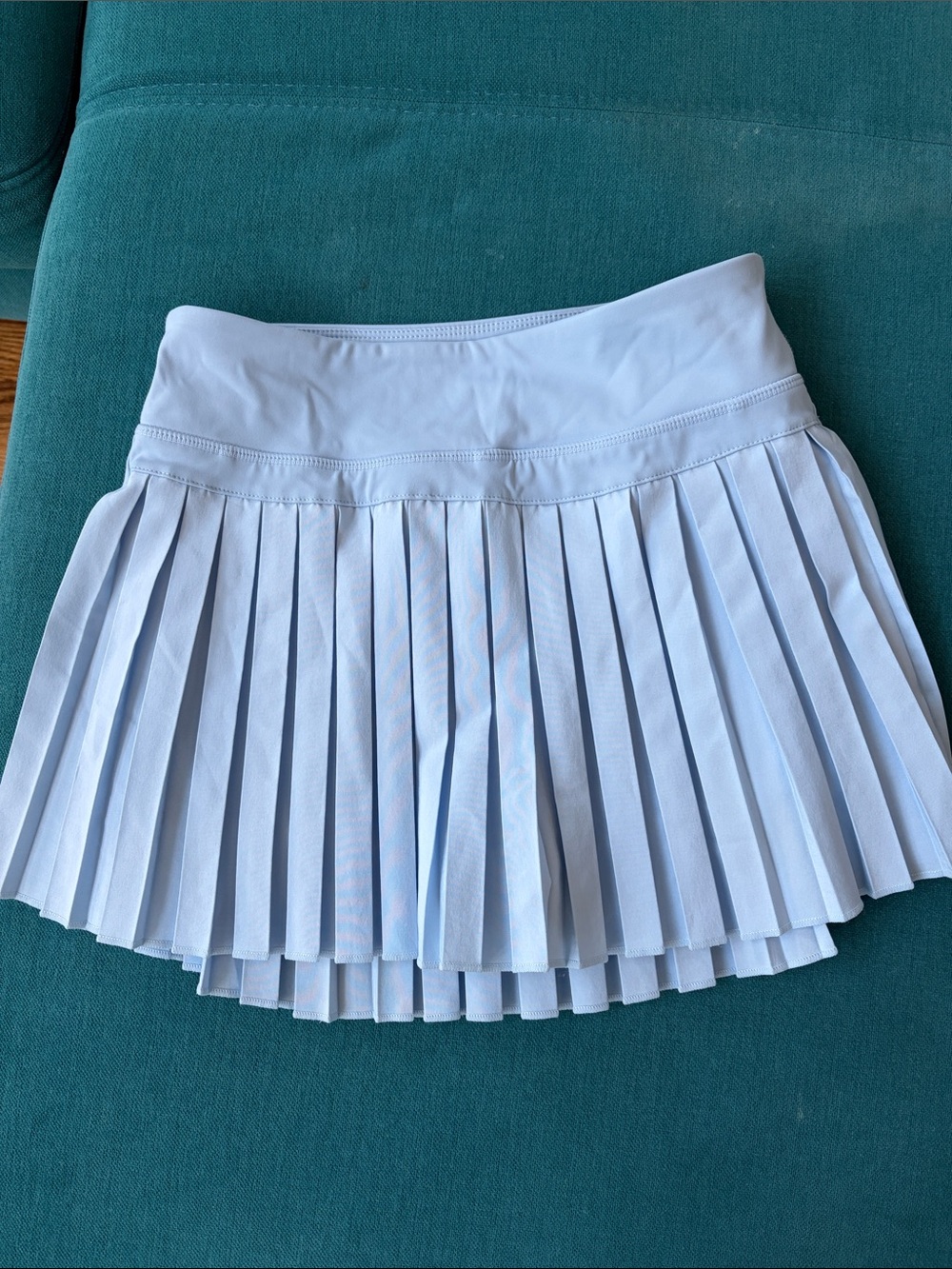 Girl tennis skirt light blue